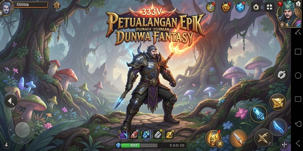 Screenshot gameplay 333V menampilkan momen petualangan yang mendebarkan.