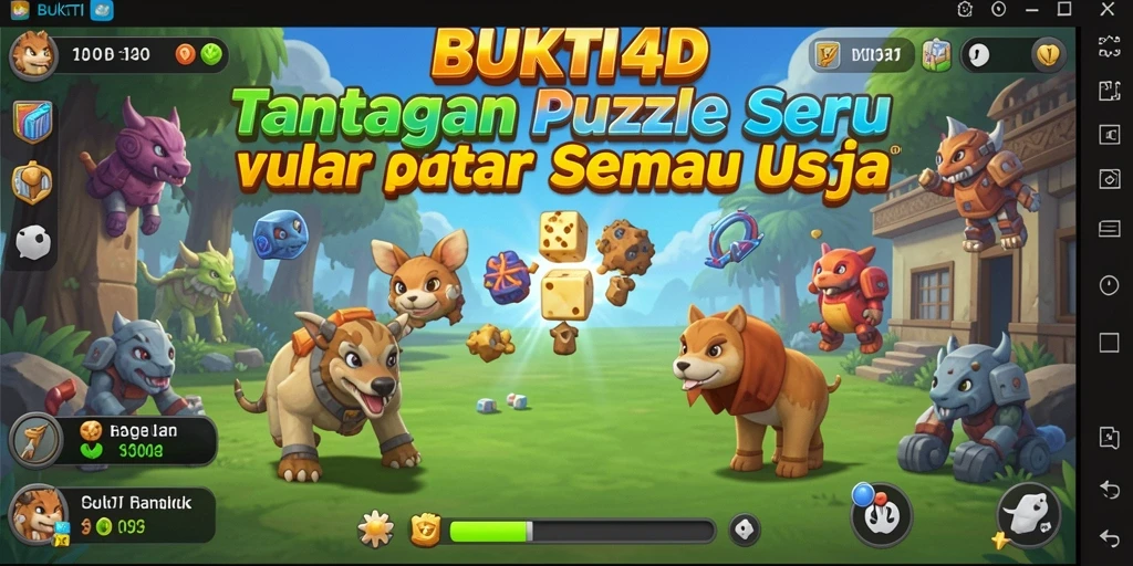 Tampilan gameplay BUKTI4D yang menarik dan menantang di layar.