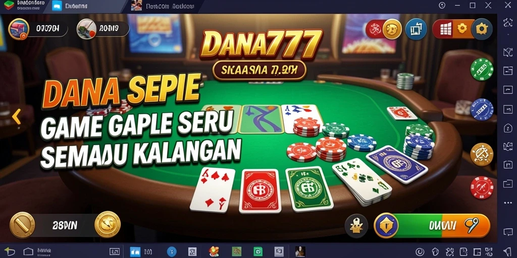 Tampilan menarik dari gameplay DANA777 yang menyenangkan dan seru.