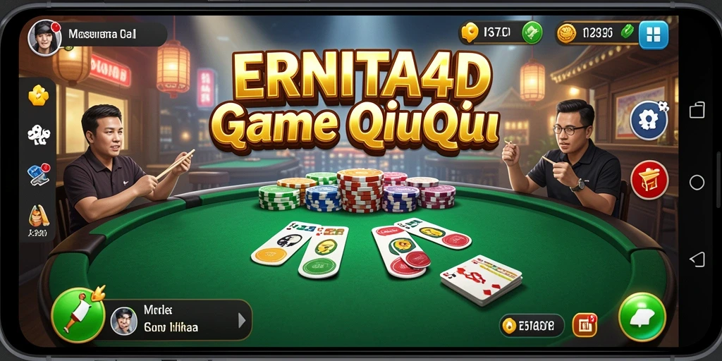 Tampilan gameplay menarik dari ERNITA4D QiuQiu.