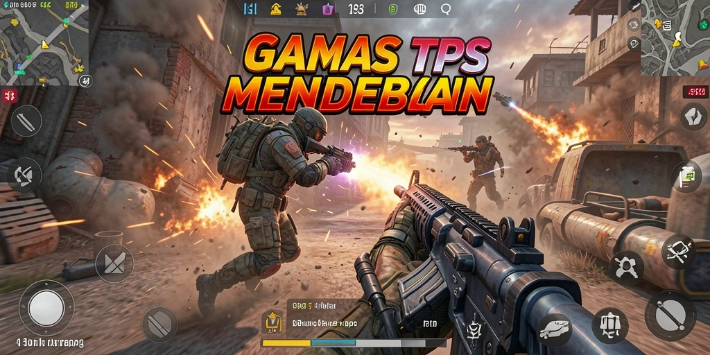 Screenshot permainan GANAS33 menampilkan aksi tembak-menembak yang mendebarkan.