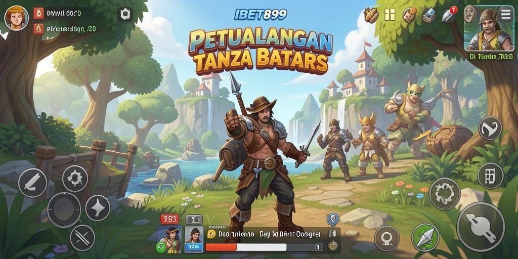 Tampilan gameplay menakjubkan di dunia terbuka IBET899.