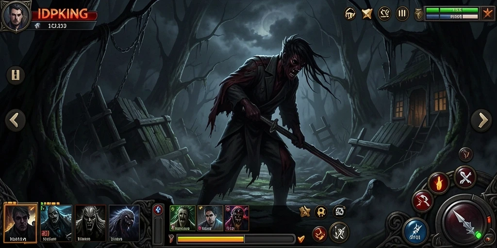 Gameplay menakutkan di IDPKING yang akan membuat Anda terjaga.