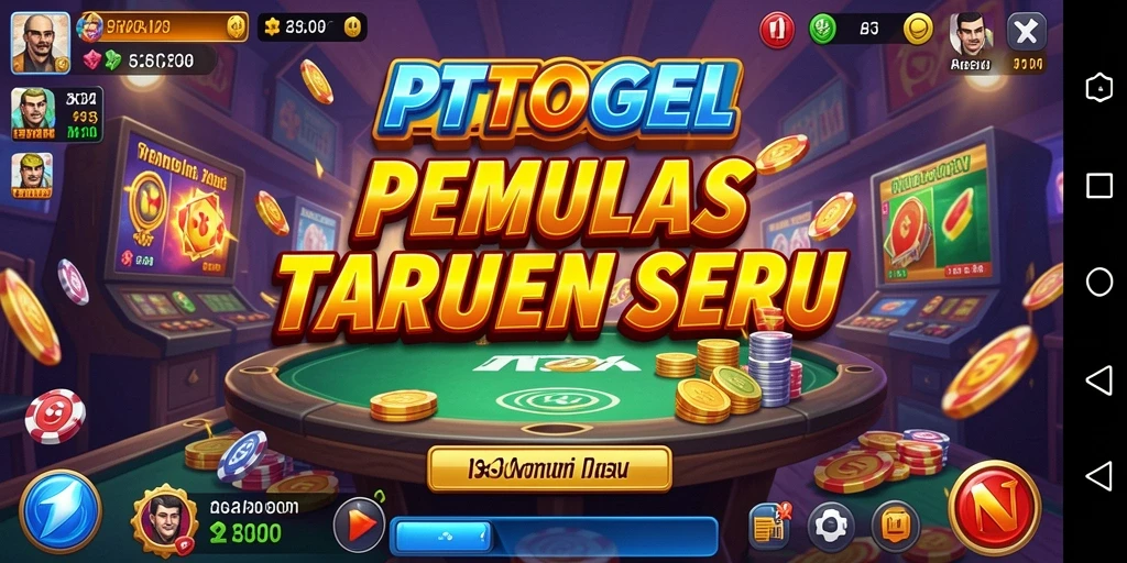 Tampilan antarmuka gameplay PTTOGEL yang menegangkan dan menarik.