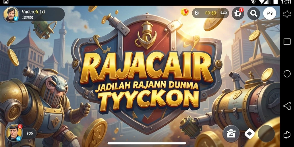 Tampilan gameplay yang seru dalam dunia Tycoon.