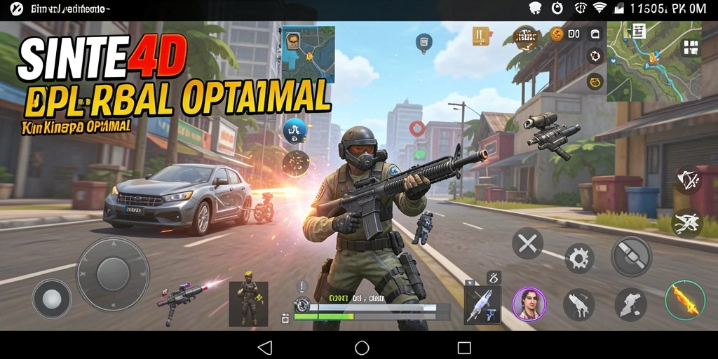 Tampilan antarmuka SINTE4D yang intuitif dan informatif.