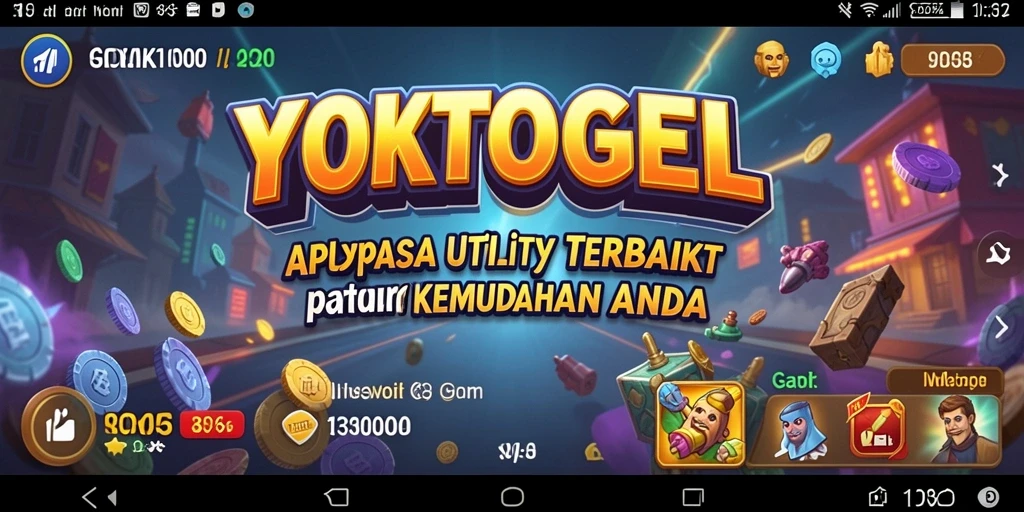 Tampilan antarmuka utama YOKTOGEL yang intuitif dan menarik.